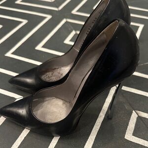 Casadei Black Stiletto Heels